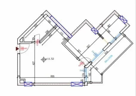 Kavaje, shes apartament 1+1 Kati 3, 80 m² 133.000 € (Rruga e Fshatrave Turistike)