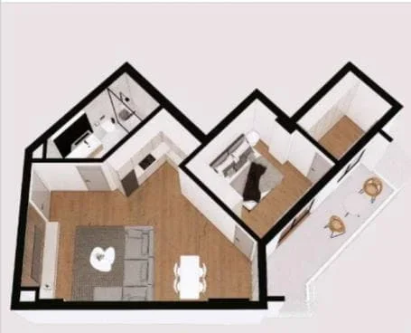 Kavaje, shes apartament 1+1 Kati 3, 80 m² 133.000 € (Rruga e Fshatrave Turistike)