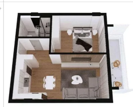 Kavaje, shes apartament 1+1 Kati 3, 69 m² 115.000 € (Rruga e Fshatrave Turistike)