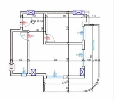 Kavaje, shes apartament 1+1+Ballkon Kati 3, 83 m² 138.000 € (Rrugae Fshatrave Turistike)