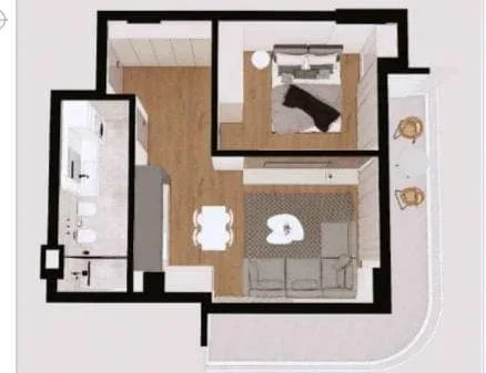 Kavaje, shes apartament 1+1+Ballkon Kati 3, 83 m² 138.000 € (Rrugae Fshatrave Turistike)