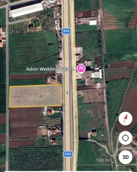 Kavaje, shitet toke , 9.308 m² 205.000 € (Spille,Kavaje)