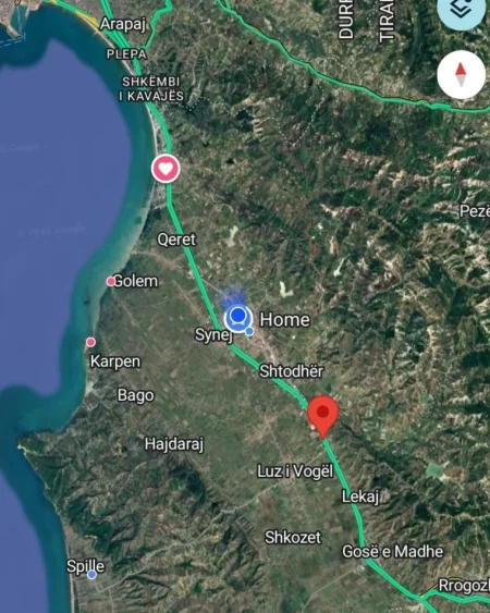 Kavaje, shitet toke , 9.308 m² 205.000 € (Spille,Kavaje)