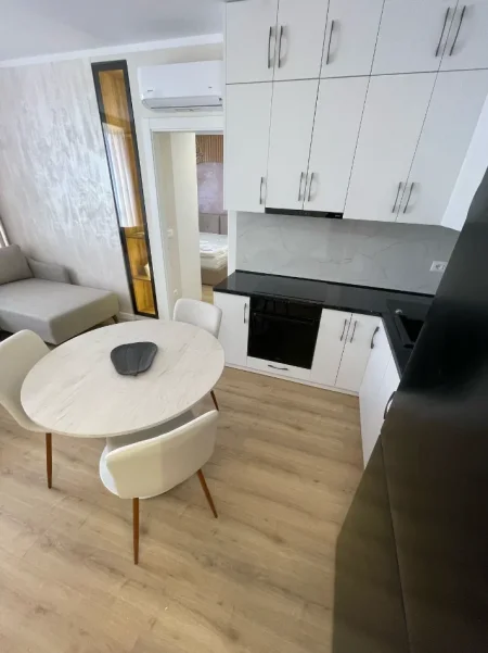 Tirane, jepet me qera apartament 1+1+Ballkon Kati 3, 65 m² 600 € (Rruga Karl Gega)