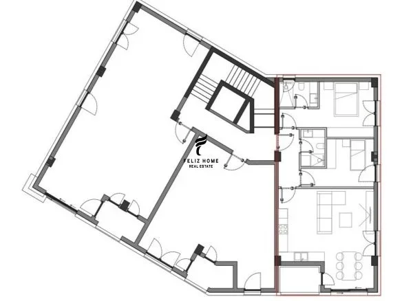 Vlore, shitet apartament 2+1 Kati 1, 106 m² 286.600 € (PALASE)