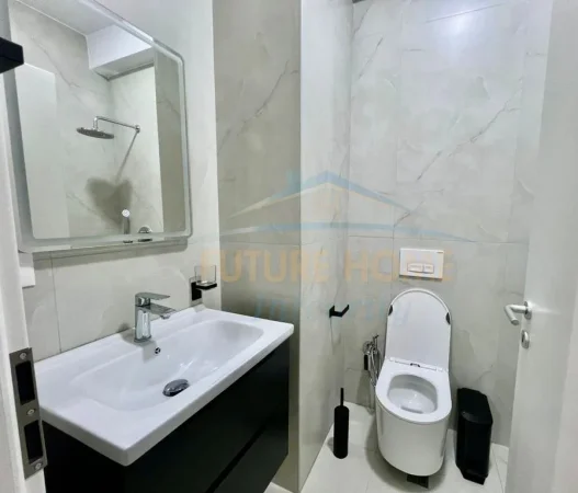 Tirane, jepet me qera apartament 1+1+Ballkon Kati 6, 51 m² 450 € (kompleksi kadiu)