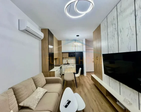 Tirane, jepet me qera apartament 1+1+Ballkon Kati 6, 51 m² 450 € (kompleksi kadiu)