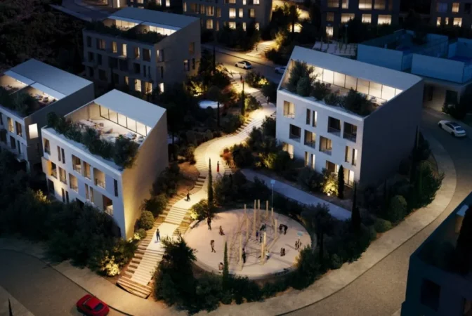 Dhermi - Palase, shitet apartament 1+1 Kati 1, 73 m² 198.500 € (PALASE)