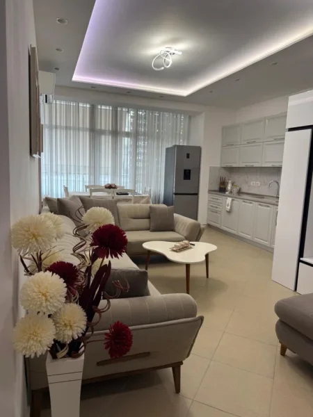 Tirane, jepet me qera apartament 1+1 Kati 8, 62 m² 700 € (Komuna E Parisit)