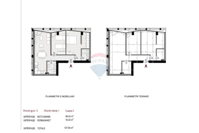 Tirane, shitet apartament , 108 m² 258.900 € 
