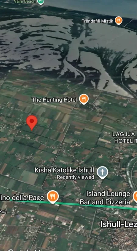 Shitet tokë - Ishull Lezhë