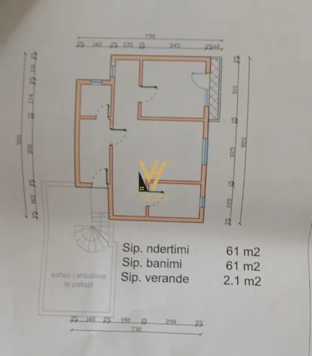 Tirane, shitet apartament 2+1+Ballkon Kati 7, 61 m² 130.000 € (RRUGA BARDHOK BIBA)