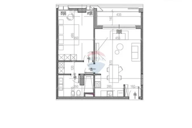 Tirane, shitet 2+1 , 91 m² 164.000 € (Riverside Rezidence)