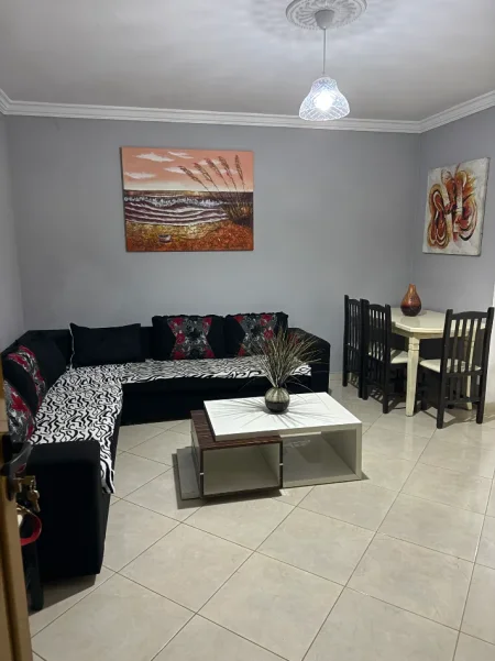 Tirane, jepet me qera apartament 1+1 Kati 1, 67 m² 450 € (kinostudio , porcelan)