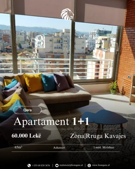Tirane, jap me qera 1+1 , 65 m² 600 € 