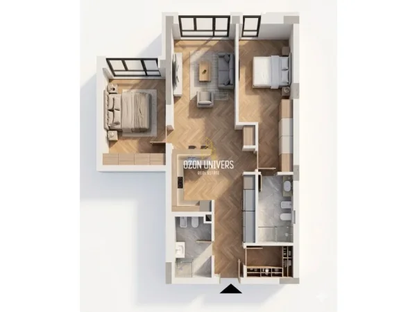 Vlore, shitet apartament 2+1+Ballkon , 150 m² 590.000 € (Green Coast 2 Residence, Palasë)