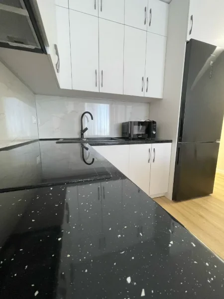 Tirane, jepet me qera apartament 1+1 Kati 2, 60 m² 600 € (BULEVARDI I RI, RR KARL GEGA)