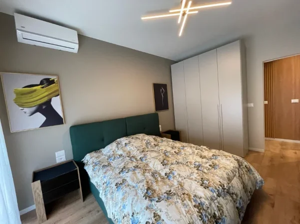 Tirane, jepet me qera apartament 1+1 , 750 € (Liqeni i Thate)