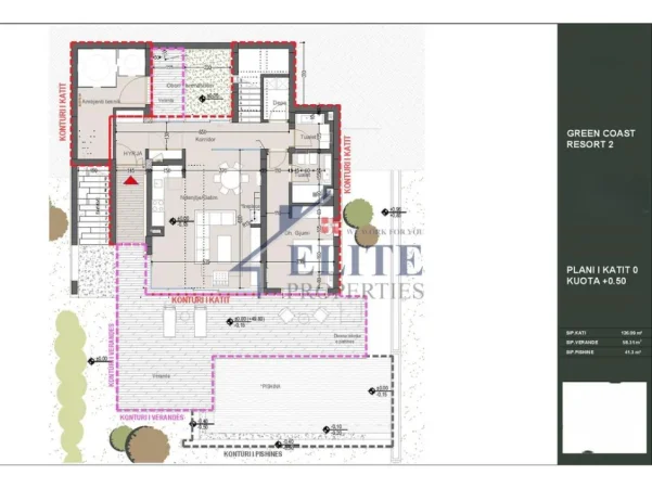 Dhermi - Palase, shitet Vile 2 Katshe , 479 m² 940.000 € (Green Coast Village)