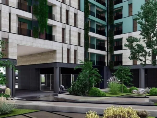 Tirane, shitet apartament 1+1+Ballkon , 85 m² (RiverSide Residences, Rruga e Kavajes)