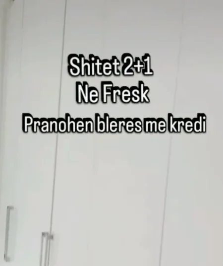 Tirane, shitet apartament 2+1 Kati 3, PRANOHEN BLERES ME KREDI (prane SPAR 2)