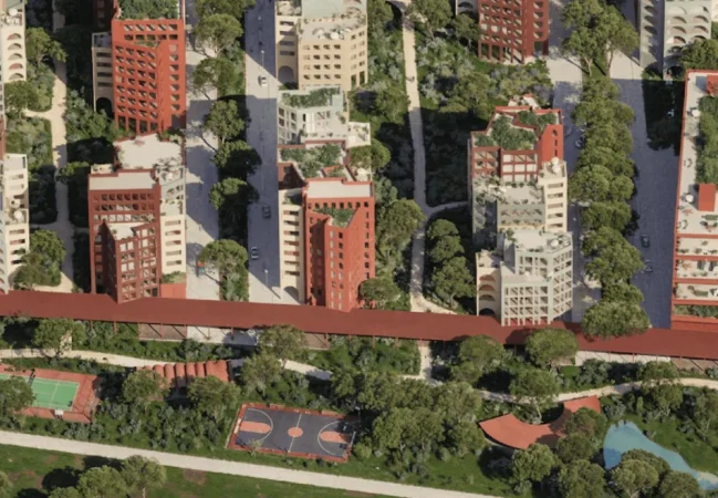 Tirane, shitet apartament 1+1+Aneks+Ballkon Kati 8, 84 m² 92.900 € (River Park Rezidenc)