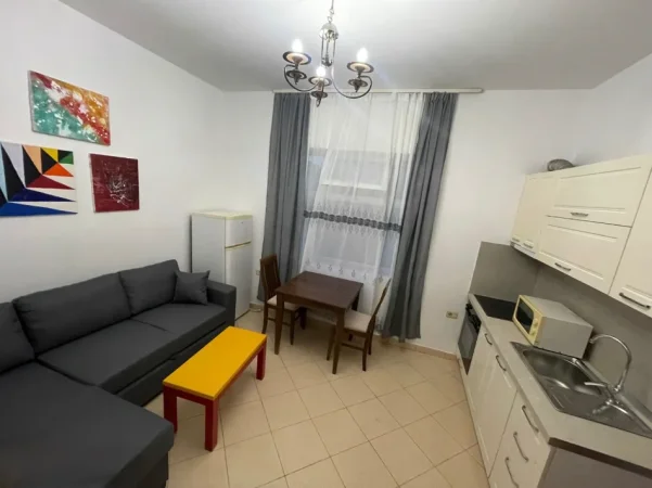 Tirane, jepet me qera apartament 1+1 Kati 1, 50 m² 350 € (Rruga e Elbasanit)