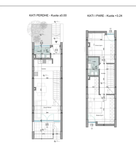 Durres, shitet Vile 2 Katshe , 108 m² 283.000 € (Gjiri i Lalzit)