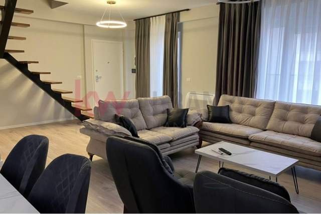 Tirane, jepet me qera apartament Dublex Kati 5, 140 m² 2.000 Euro (Rruga e Barrikadave)