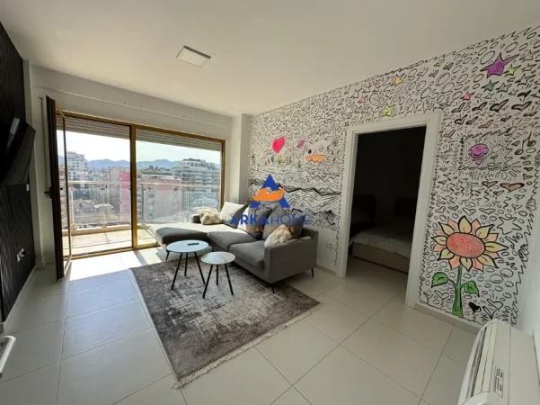 Tirane, jepet me qera apartament 2+1+Ballkon Kati 10, 56 m² 1.500 € 