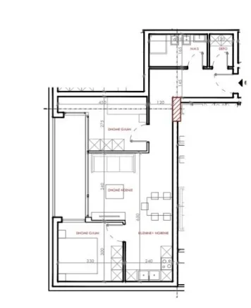 Tirane, shitet apartament 2+1 Kati 9, 109 m² 119.200 € (astir)
