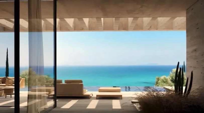 Shitet (2,650€/m2): 1+1 & Ballkon +1 P.Parkimi📍Sun Palase Residence - Palase/Dhermi || 224,800 (74m2)