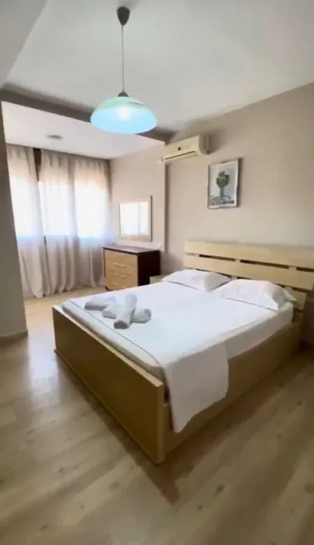 Tirane, jepet me qera apartament 1+1 Kati 7, 64 m² 750 € (Myslym Shyri)