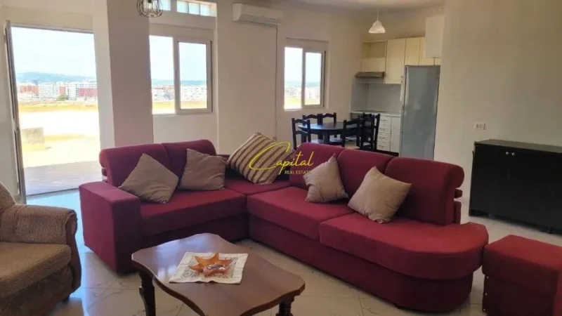 Tirane, jepet me qera apartament+verande | Penthouse 3+1 Kati 7, 200 m² 600 € (KODRA E PRIFTIT)