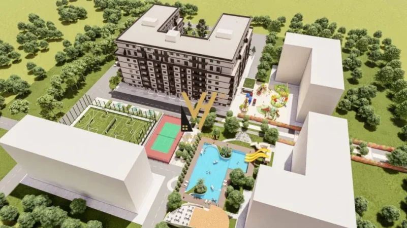 Durres, shitet apartament 1+1+Ballkon Kati 3, 58 m² 74.900 € (GOLEM)