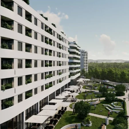 Tirane, shitet apartament 1+1 Kati 7, 70 m² 88.625 € (Kompleksi Aluna)