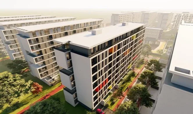 Tirane, shitet apartament 1+1 Kati 3, 80.000 m² 80.000 € (Univers City)