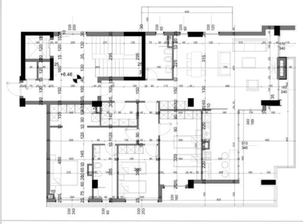 Tirane, shitet apartament 3+1 Kati 2, 233 m² 570.000 € (TEG)