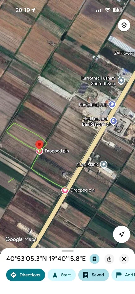 Lushnje, shitet toke bujqesore , 7.000 m² 63.000 € (Rruga Nacionale Lushnje - Fier, SH4)