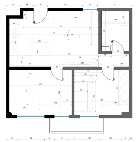 Tirane, shitet apartament 2+1 Kati 5, 74 m² 162.500 € (irfan tormini)
