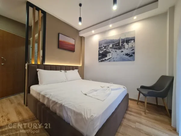 Tirane, jepet me qera apartament 1+1 Kati 7, 51 m² 600 € (21 dhjetori)