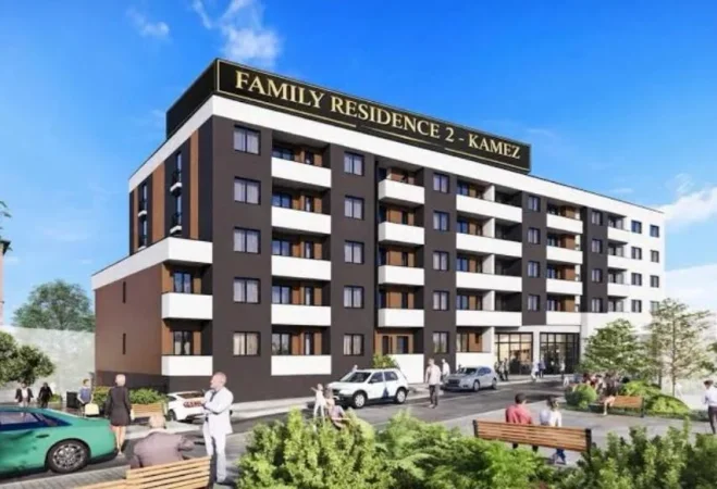 Tirane, shitet apartament 1+1+Ballkon Kati 1, 77 m² 64.700 € (Fusha Sportive, Kamez)