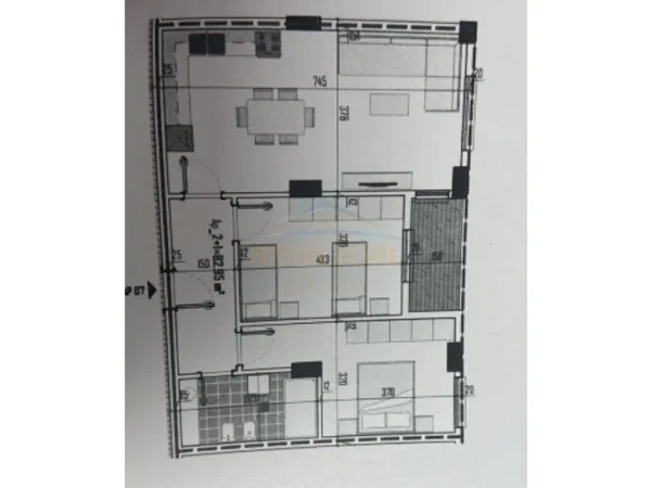 Tirane, shitet apartament 2+1 Kati 1, 97 m² 107.060 € (Paskuqan)