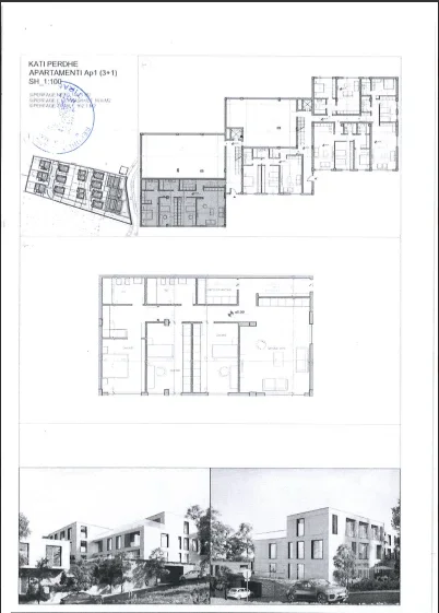 Tirane, shitet apartament 3+1+Aneks+Ballkon Kati 0, 276 m² 270.770 € 