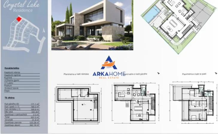 Tirane, shitet Vile 2 Katshe Kati 2, 507 m² 1.502.428 € 