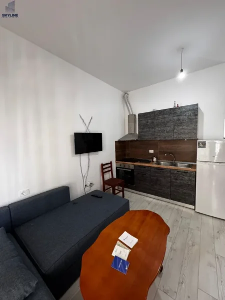 Tirane, jepet me qera apartament 1+1 Kati 5, 30 m² 300 € (Ali Demi)