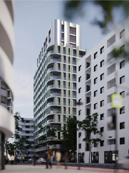 Tirane, shitet apartament 1+1 Kati 7, 64 m² 79.999 € ,Astir .