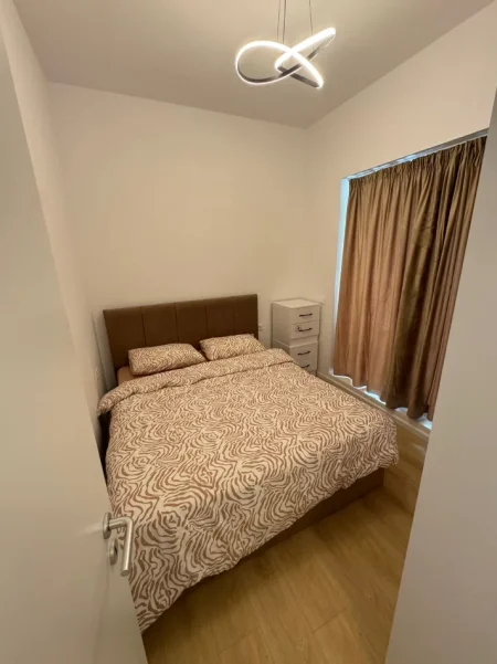 Tirane, jepet me qera apartament 1+1+Ballkon Kati 6, 45 m² 400 € (Rruga Pasho Hysa)