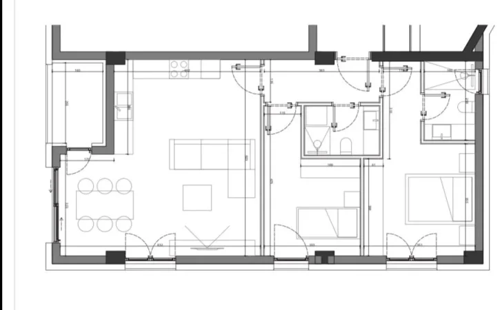 Vlore, shitet apartament 2+1 Kati 1, 106 m² 286.605 € (Palase)