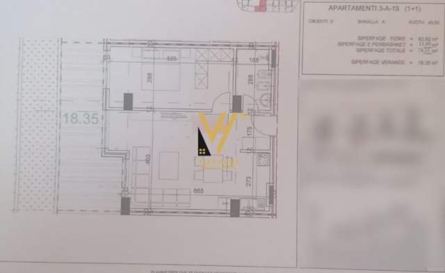 Tirane, shitet apartament 1+1 Kati 1, 74 m² 108.000 Euro (KODRA E DIELLIT 2)
